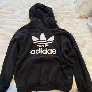 Black Adidas Hoodie Women’s Small with Adidas Logo